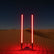 Marshin V3 LED Whip Set with Chrome Black Bases Marshin Whips