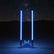 Marshin V3 LED Whip Set with Chrome Black Bases Marshin Whips
