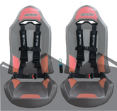 Polaris RZR 4-Point Harness Seat Pass Through Kit (2 Seats) with Override Clip