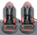 Polaris RZR 4-Point Harness Seat Pass Through Kit (2 Seats) with Override Clip