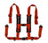 Polaris RZR 4-Point Harness Seat Pass Through Kit (2 Seats) with Override Clip