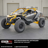 Outlaw 6R UTV Beadlock Wheel (Satin Black) Metal FX Offroad