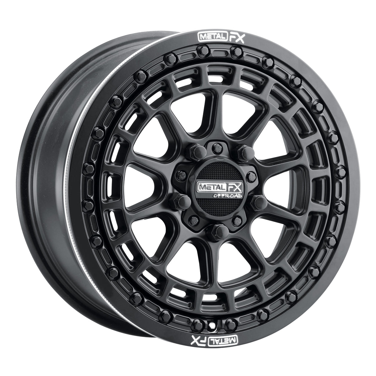 Outlaw R UTV Beadlock Wheel (Satin Black) Metal FX Offroad