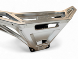 2022-2025 Polaris RZR Pro R, Pro S, Turbo R Machined Billet Front Winch Bumper (Clear Anodize)