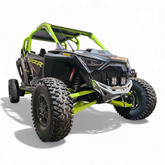 Polaris RZR Pro R / Pro S / Turbo R Machined Front Winch Bumper (Clear Anodized)