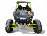 Polaris RZR Pro R / Pro S / Turbo R Machined Front Winch Bumper (Clear Anodized)