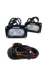 GP10 Offroad LED Dual Color Light Pod Bundle with Wiring Harness