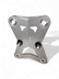 Polaris RZR Pro R / Turbo R Radius Rod Plate with Tow Hook (Gunmetal)