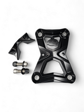Polaris RZR Pro R / Turbo R Radius Rod Plate with Tow Hook (Black)