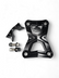 Polaris RZR Pro R / Turbo R Radius Rod Plate with Tow Hook (Black)