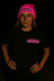 Black/Pink Glow-in-the-Dark T-Shirt