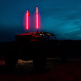 Platinum Hyper Color LED Lighted Whip (Single) 5150 Whips