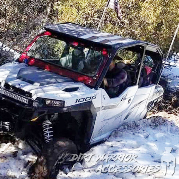 Polaris General Glass Front Windshield Dirt Warrior Accessories