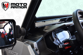 Polaris General Vented Full Glass Windshield Moto Armor