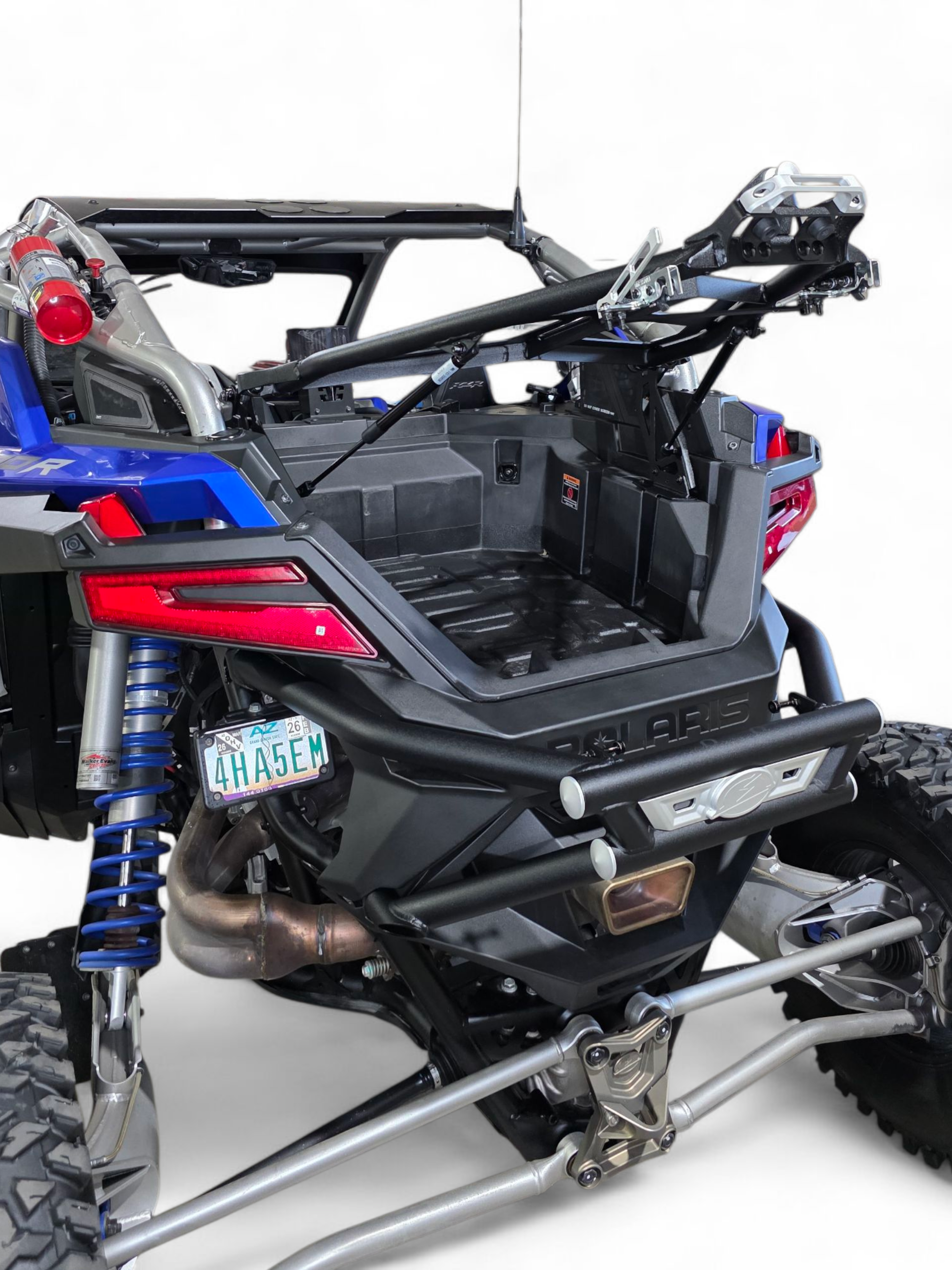 2022+ Polaris RZR Pro R Amp Rear Tire Rack Rear Bumper Combo