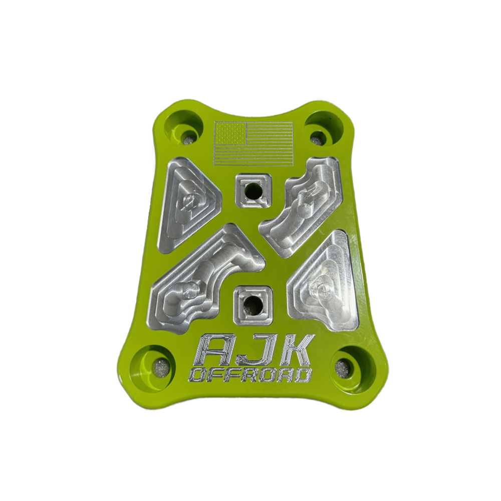 Polaris Pro R / Turbo R Billet Radius Rod Plate AJK Offroad