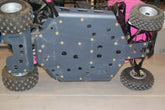 Polaris RZR 170 Full Skid Plate with Integrated Side Nerfs Trail Armor