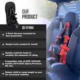 Polaris RZR (2014-2023) Bump Seat with Harness UTVMA