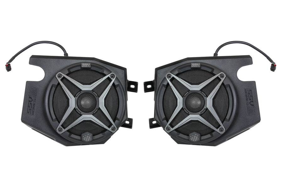Polaris RZR (2014-2023) Front Kick 6.5" Speaker Pods SSV Works