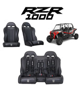 Polaris RZR (2014-2023) Rear Bench & Front Bucket Seats UTVMA