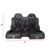 Polaris RZR (2014-2023) Rear Bench & Front Bucket Seats UTVMA