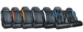 Polaris RZR (2014-2023) Rear Bench Seat with Harnesses UTVMA