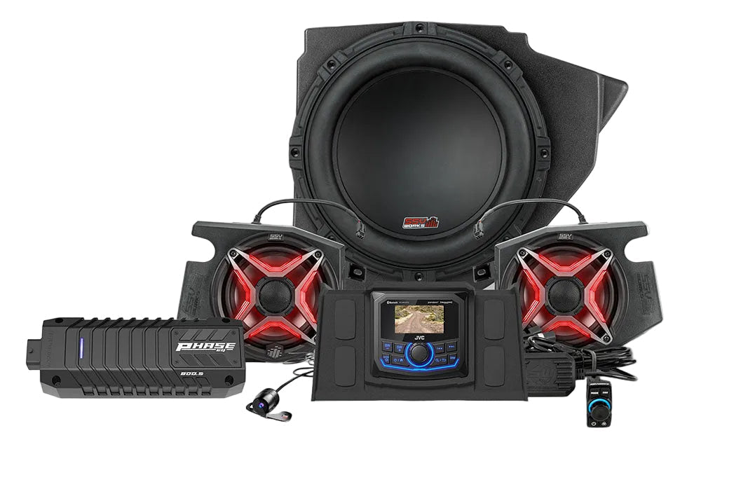 Polaris RZR (2014-2023) V-Spec 3 Speaker Kit SSV Works