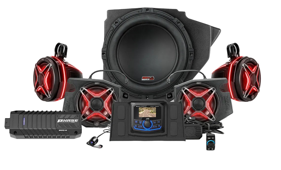 Polaris RZR (2014-2023) V-Spec 5 Speaker Kit SSV Works