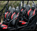 Polaris RZR 800 / XP 900 Front & Rear Bump Seats with Harnesses UTVMA