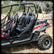 Polaris RZR 800 / XP 900 Rear Bench Seat with Harnesses UTVMA