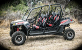 Polaris RZR 900 (2015-2024) Front & Rear Bump Seats with Harnesses UTVMA