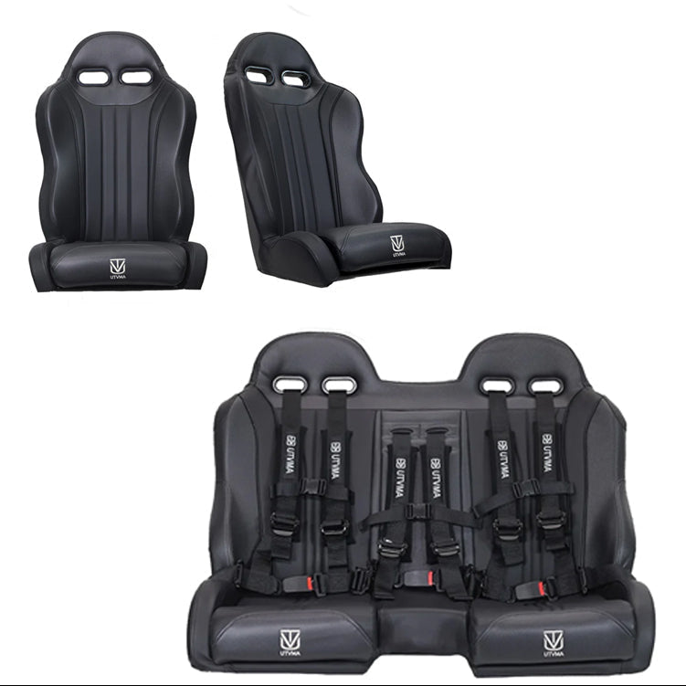Polaris RZR 900 Rear Bench Seat & Front Bucket Seats UTVMA