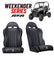 Polaris RZR 900 Weekender Series Suspension Bucket Seats UTVMA