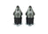 Polaris RZR Billet Turn Lock Anchors (Pair) Moto Armor