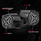 Polaris RZR Pro (2020-2024) Dash 6.5" Speaker Pods SSV Works