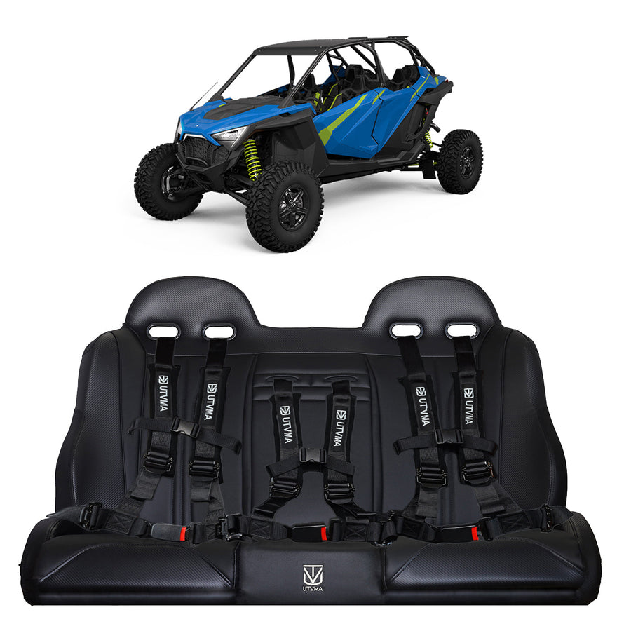 Polaris RZR Pro R (2025+) Rear Bench Seat with Harnesses UTVMA