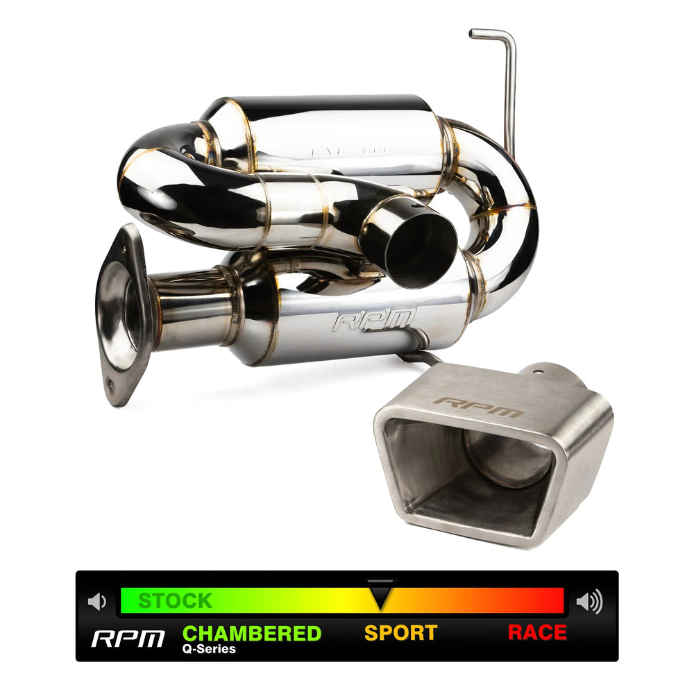 Polaris RZR Pro R 3" Dual Sport Muffler Exhaust RPM Powersports