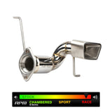 Polaris RZR Pro R 3" Muffler Delete Race Pipe RPM Powersports