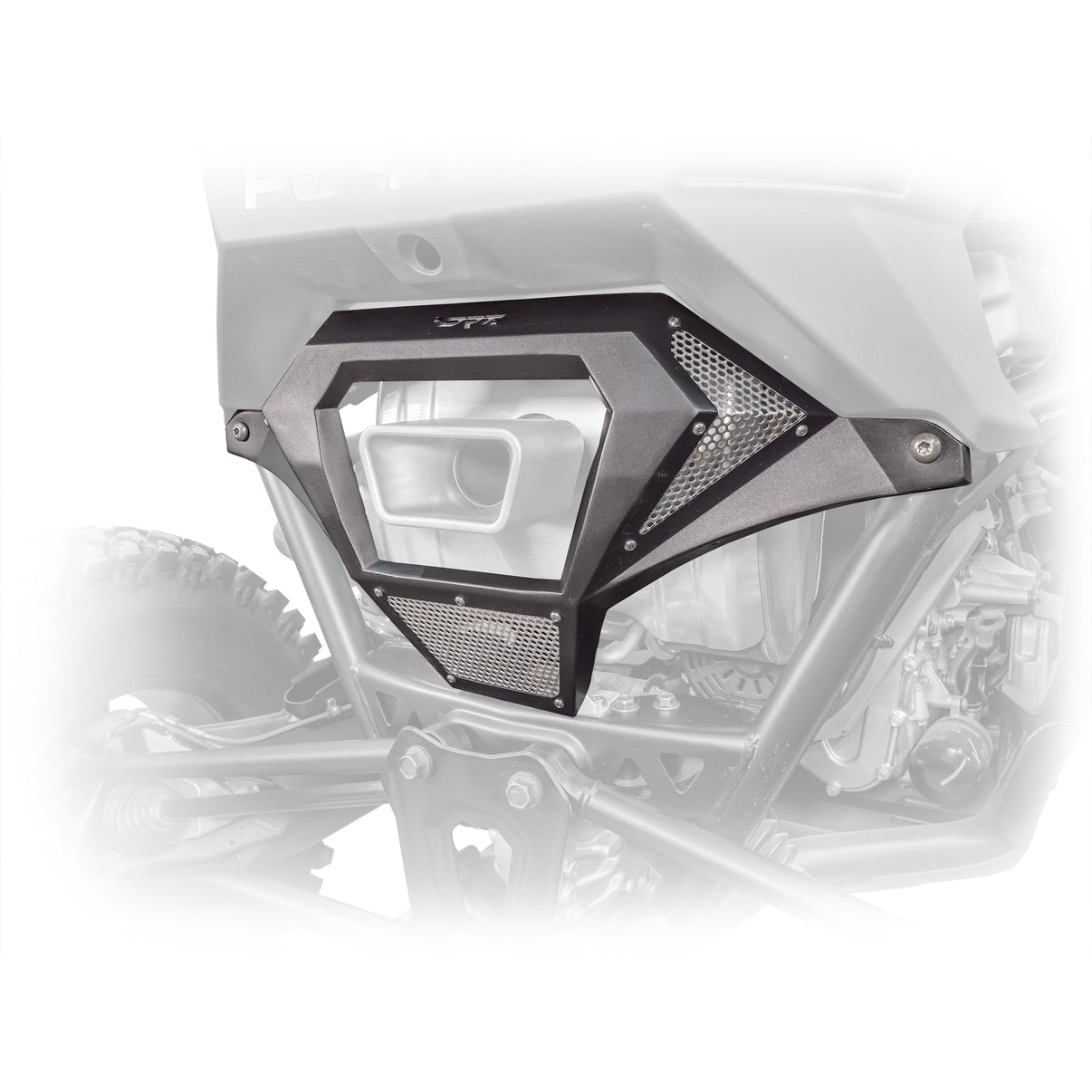 Polaris RZR Pro R Aluminum Exhaust Cover DRT Motorsports