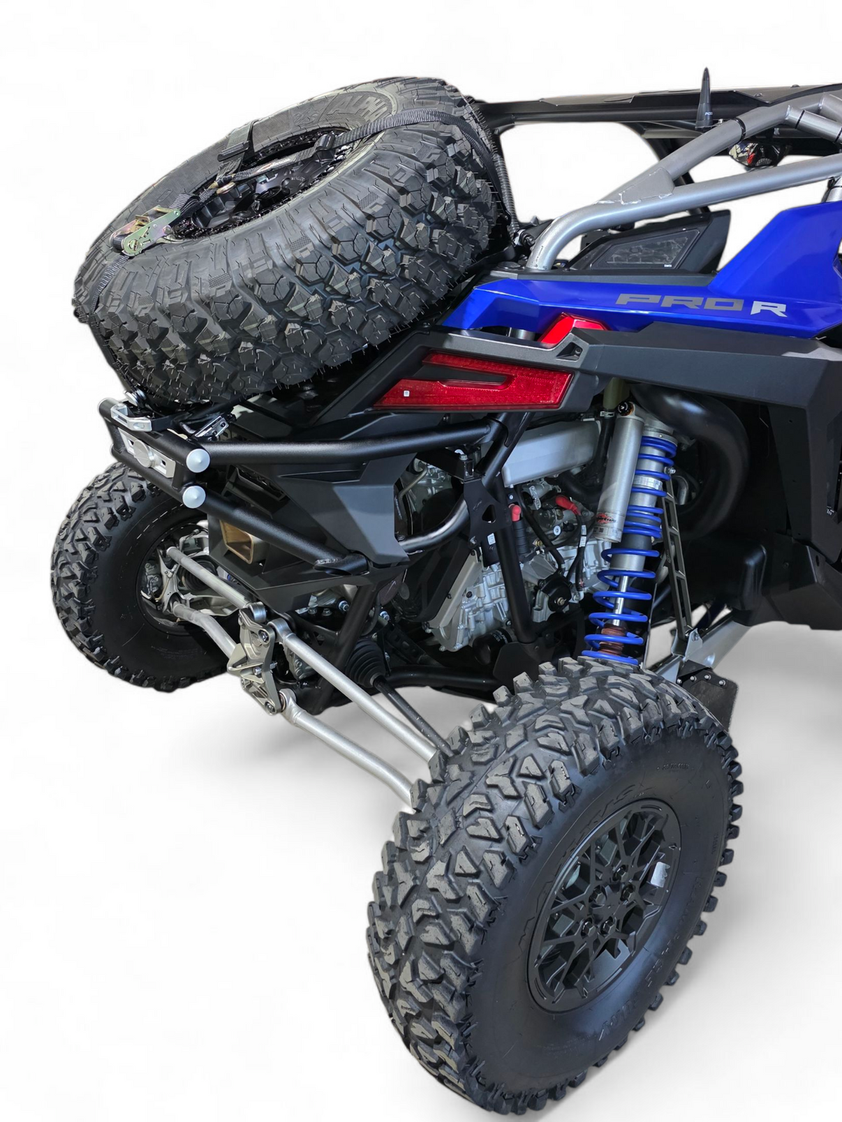 Polaris RZR Pro R Amp Tire Rack Rear Bumper