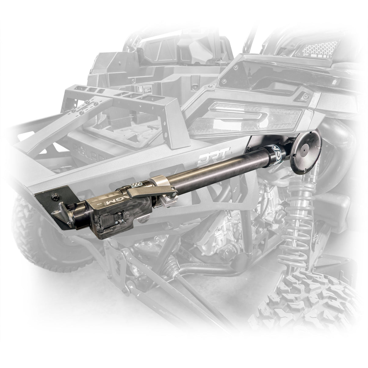 Polaris RZR Pro R Desert Runner Fixed Tire Carrier AGM Electric Jack Holder Kit DRT Motorsports