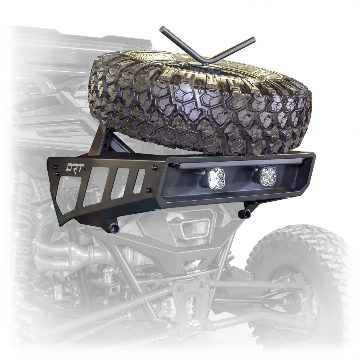 Polaris RZR Pro R Desert Runner Fixed Tire Carrier DRT Motorsports