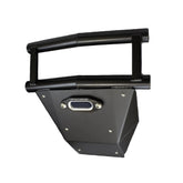 Polaris RZR Pro R/Pro S/Turbo R Double Tube Front Bumper with Winch Mount Front Angle View