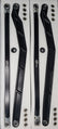 Polaris RZR Pro R / Pro S / Turbo R High Clearance Radius Rods (Black)