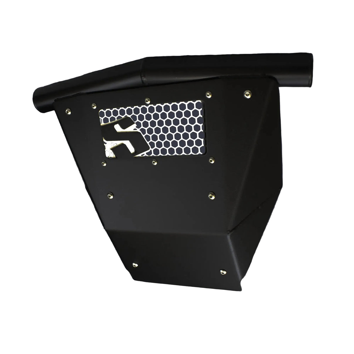Polaris RZR Pro R/Pro S/Turbo R Pre-Runner Single Tube Front Bumper Angled View