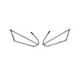 Polaris RZR Pro R / Pro XP / Turbo R 187 Style Halos Lights 5150 Whips