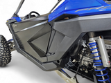 2020 to 2024 Polaris RZR Pro XP/Pro R/Turbo R Amp Door Skins (2 Seat) in satin black on UTV