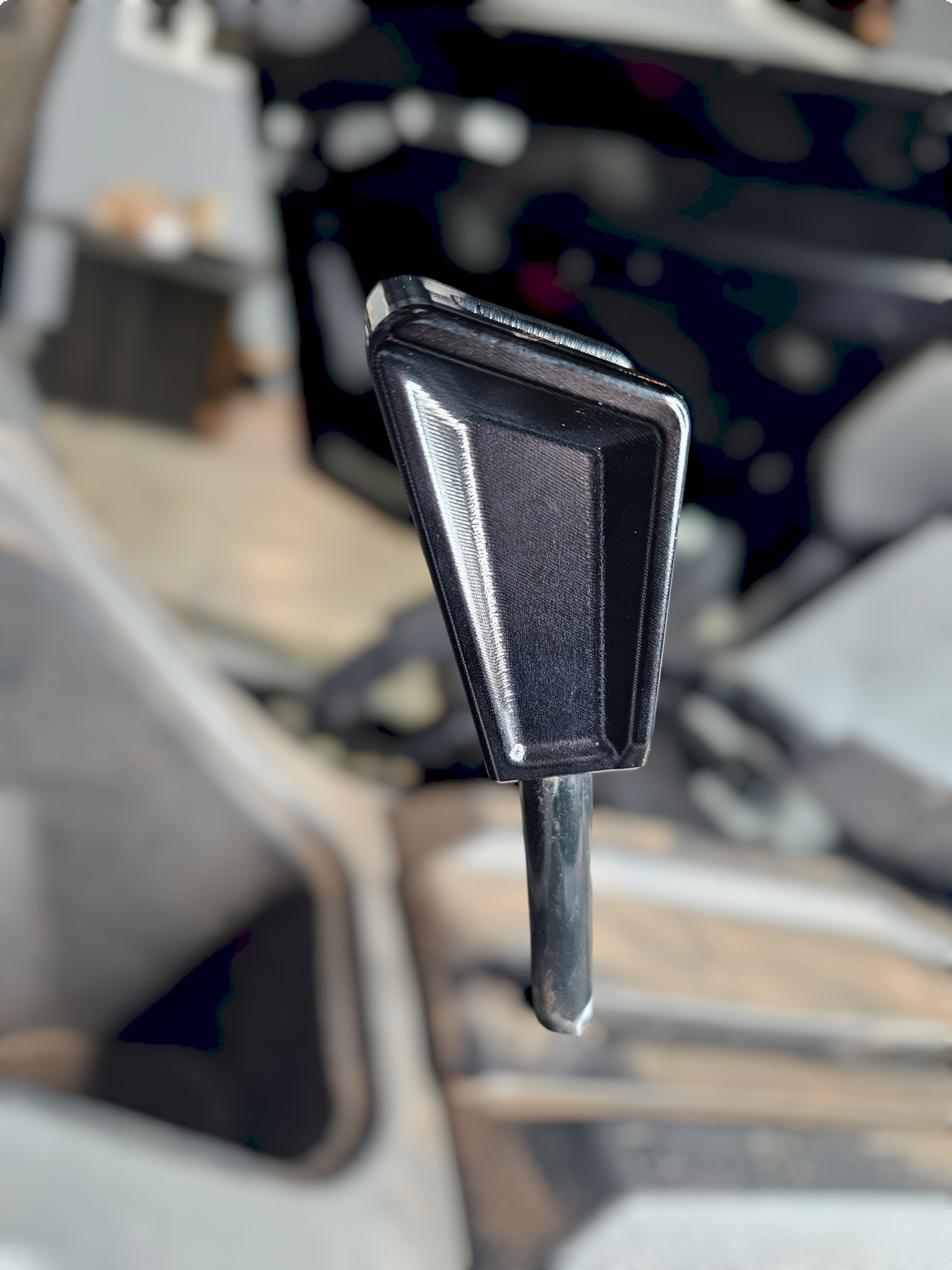 2020 to Current Polaris RZR Pro R, Pro XP, Turbo R, and Xpedition Shift Knob Anodized Black Finish for ergonomic control