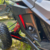 Polaris RZR Pro R Rear Inner Fender Mud Guards L&W Fab