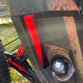 Polaris RZR Pro R Rear Inner Fender Mud Guards L&W Fab